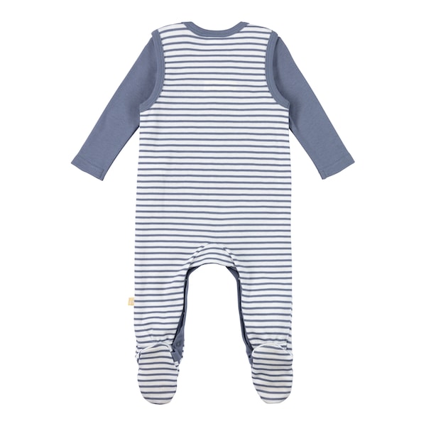 babywalz Bornino - Farm LifeStrampler-Set 2-tlg. mit Body Traktor blau/offwhite Valentinstagsangebot
