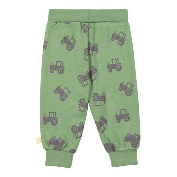 babywalz Bornino - Farm LifeJogginghose Traktor grün/grau Blitzangebot