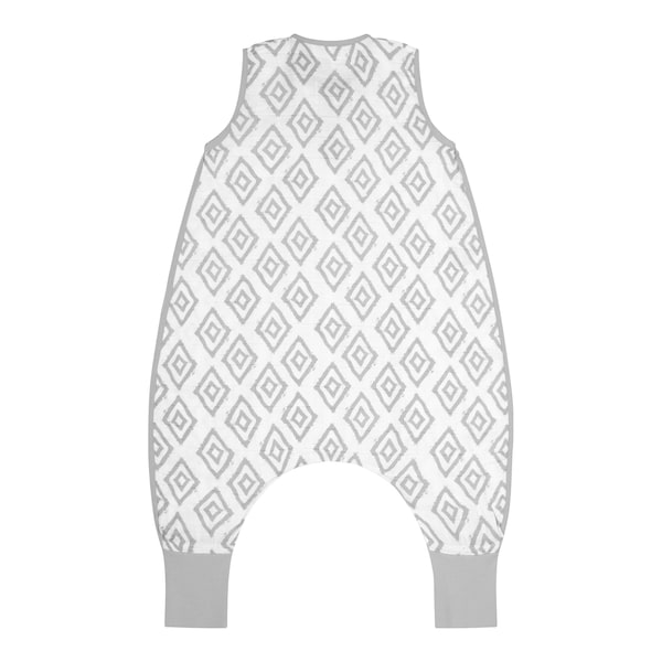 babywalz emma & noahSommer-Sleepoverall Musselin 0.5 TOG Rauten grau Tägliche Deals
