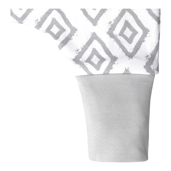 babywalz emma & noahGanzjahres-Sleepoverall 1.0 TOG Rauten grau Wochenangebot