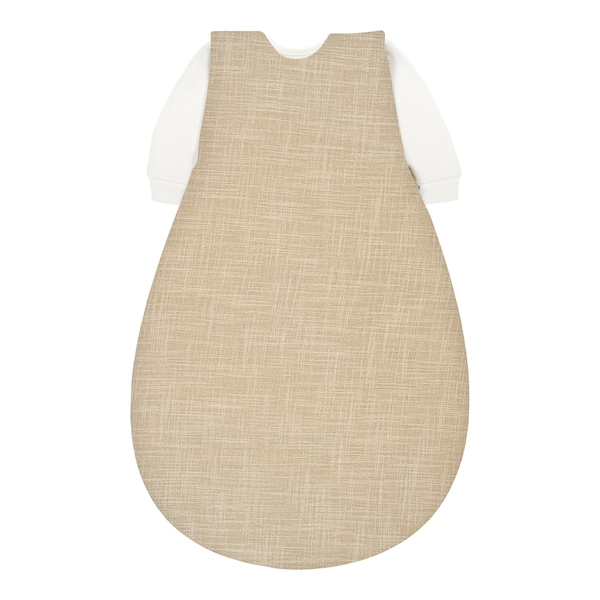 babywalz Alvi - BABY-MÄXCHEN3 tlg. Ganzjahresschlafsack Slub Musselin 2.5 TOG beige / Slub Muslin Outlet