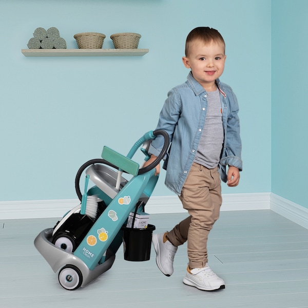 babywalz SmobyReinigungstrolley mit Staubsauger Kostenloser Versand
