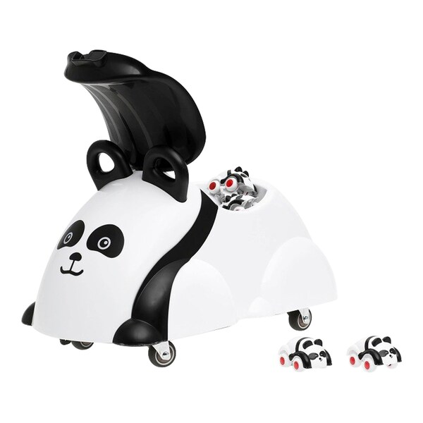 babywalz VikingtoysRutscher Cute Rider schwarz/weiss - Panda Rabatt
