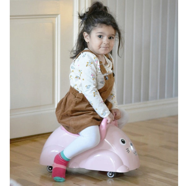 babywalz VikingtoysRutscher Cute Rider rosa - Hase Exklusivangebot