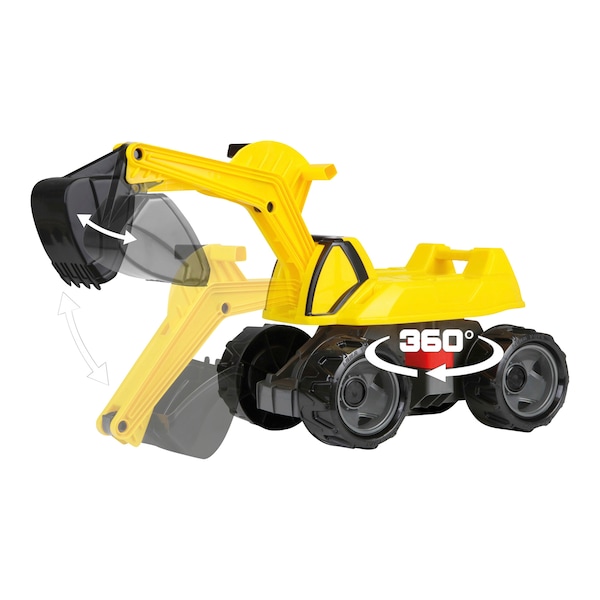 babywalz LenaAufsitz-Bagger Eco GIGA TRUCKS Lagerräumung