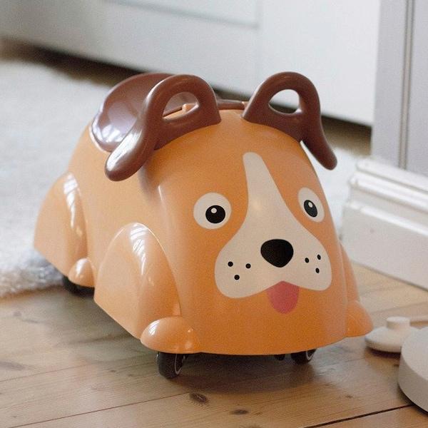 babywalz VikingtoysRutscher Cute Rider hellbraun - Hund Online Outlet