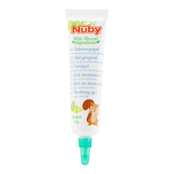 babywalz Nûby2-tlg. Zahnungsgel 15g und Zahnungshilfe Silikon Bestseller