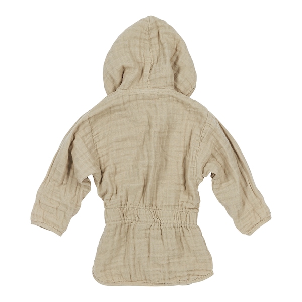 babywalz Meyco BabyBademantel pre-wasch Größe 74/80 sand Kostenlose Rückgabe
