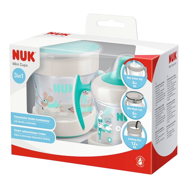 babywalz NUK2er-Set Trinklernbecher Mini Magic Cup und Mini Trainer Cup 160 ml Verkauf