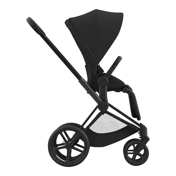 babywalz Cybex - PLATINUMKombikinderwagen PRIAM Comfort Bundle matt black / sepia black Lagerräumung