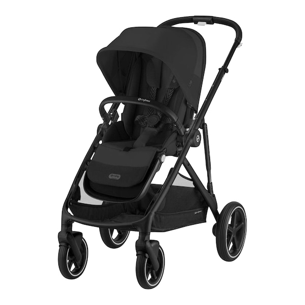 babywalz Cybex - GOLDKombikinderwagen Gazelle S black / moon black Neueste Mode