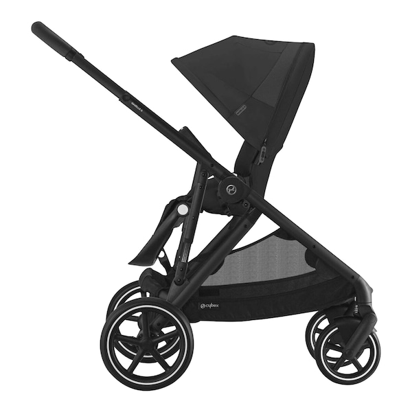 babywalz Cybex - GOLDKombikinderwagen Gazelle S black / moon black Neueste Mode