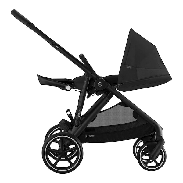 babywalz Cybex - GOLDKombikinderwagen Gazelle S black / moon black Neueste Mode