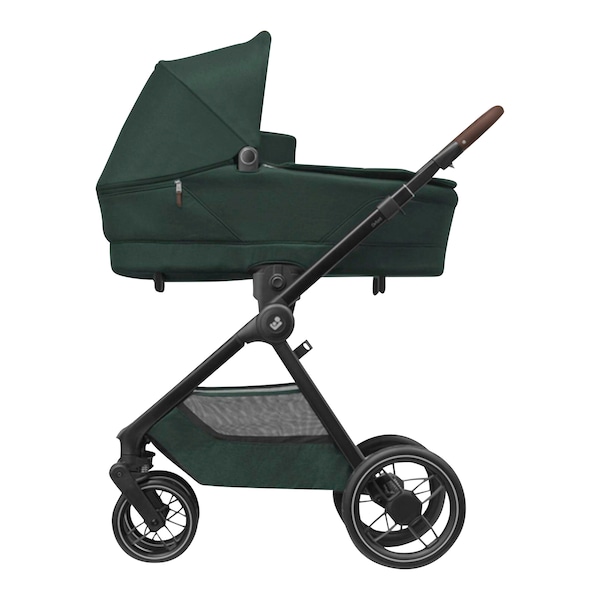 babywalz Maxi-CosiKombikinderwagen Oxford+ Travel-Set inkl. Babyschale Pebble 360 Pro 2 und Isofix-Basis FamilyFix 360 Pro twillic green Neuheiten