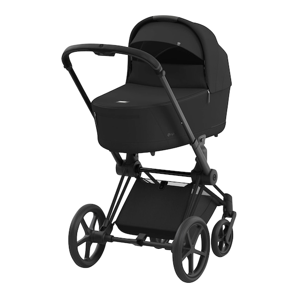 babywalz Cybex - PLATINUMKombikinderwagen PRIAM Travel-Set inkl. Babyschale Cloud T i-Size und Isofix-Basis Base T matt black / sepia black Kostenlose Rückgabe