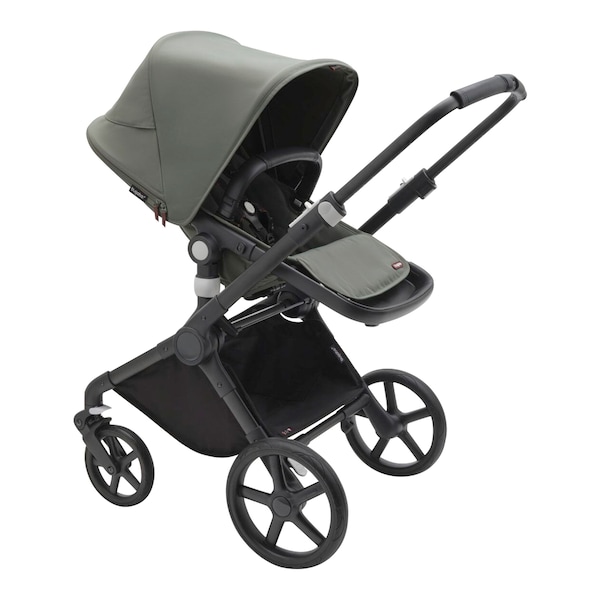 babywalz Bugaboo - Fox CubKombikinderwagen black / forest green Nur für heute