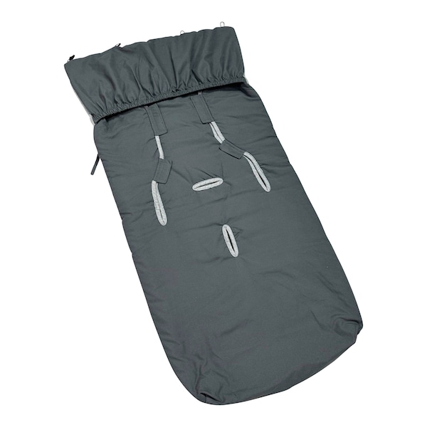 babywalz KaiserSommerfußsack AURORA dark grey Sonderangebot der Fabrik
