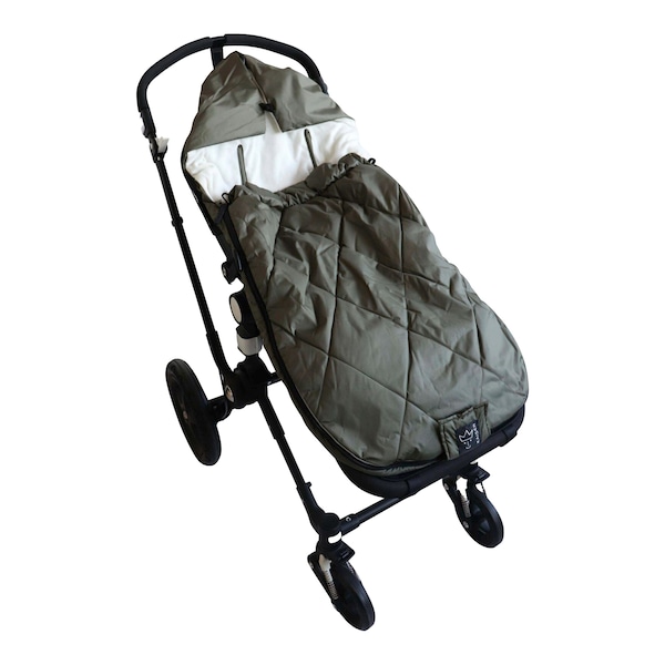 babywalz KaiserSommerfußsack RAINY khaki Nur noch ein Tag übrig
