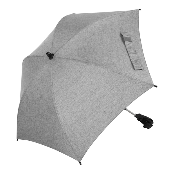 babywalz babycabUniversal Sonnenschirm für Kinderwagen grau melange zollfrei