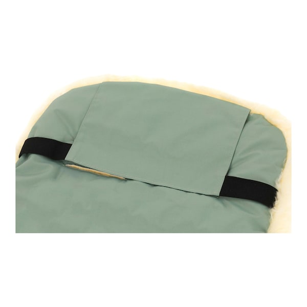 babywalz babycabWinterfußsack Lammfell Lille für Kinderwagen Buggy salbei Limitierter Zeitrabatt