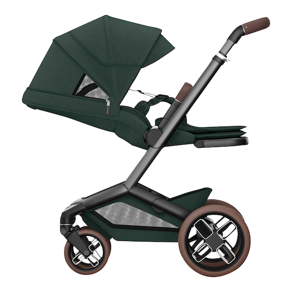 babywalz Maxi-Cosi - PremiumKinderwagen Fame twillic green Valentinstagsangebot