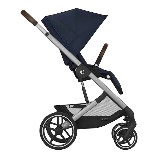 babywalz Cybex - GOLDKinderwagen BALIOS S LUX silver / ocean blue Zeitlich begrenztes Angebot