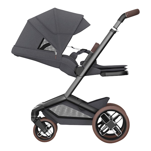 babywalz Maxi-Cosi - PremiumKinderwagen Fame twillic graphite Tiefpreis