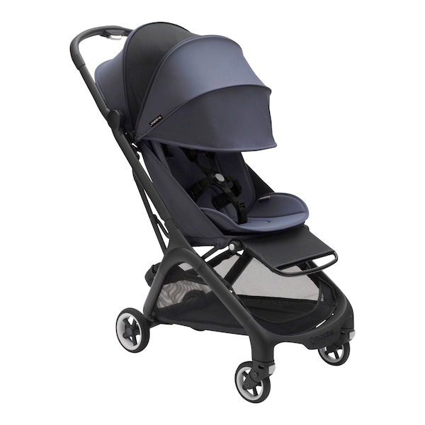 babywalz BugabooBuggy Butterfly black / stormy blue Im Verkauf