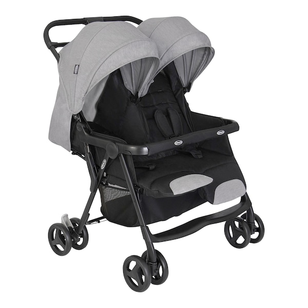 babywalz GracoGeschwisterwagen Duorider steeple gray Zeitlich begrenztes Angebot