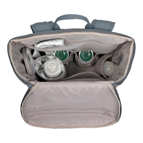 babywalz Lässig - GREEN LABELSlender Up Wickelrucksack reflective anthracite Fabrikverkauf