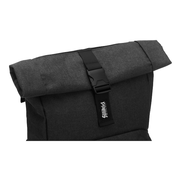 babywalz FillikidWickelrucksack Rolltop Tokio schwarz Großer Ausverkauf