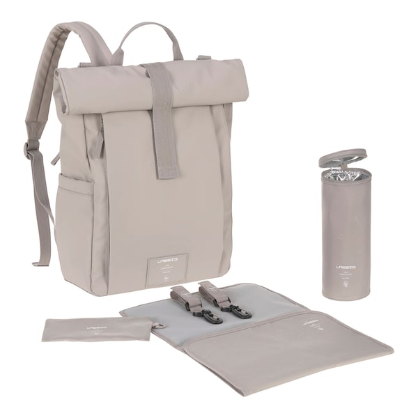 babywalz LässigWickelrucksack Rolltop Up taupe Online Shopping