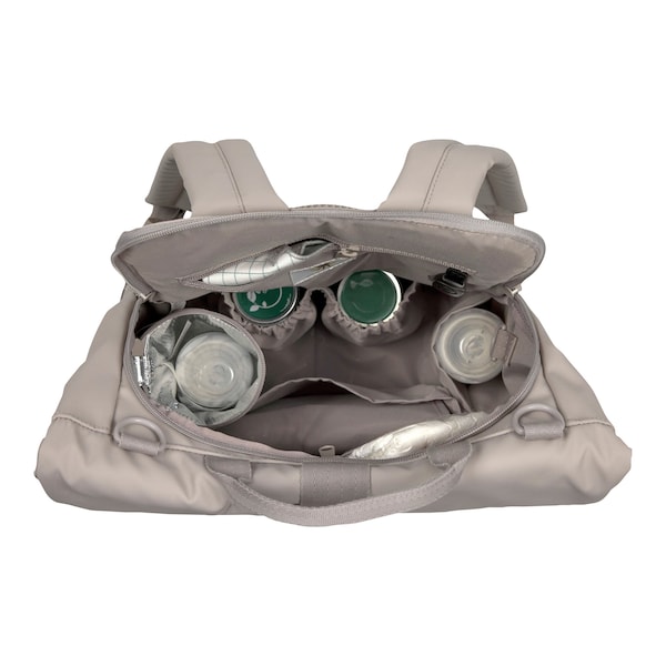 babywalz LässigWickelrucksack Rolltop Up taupe Online Shopping