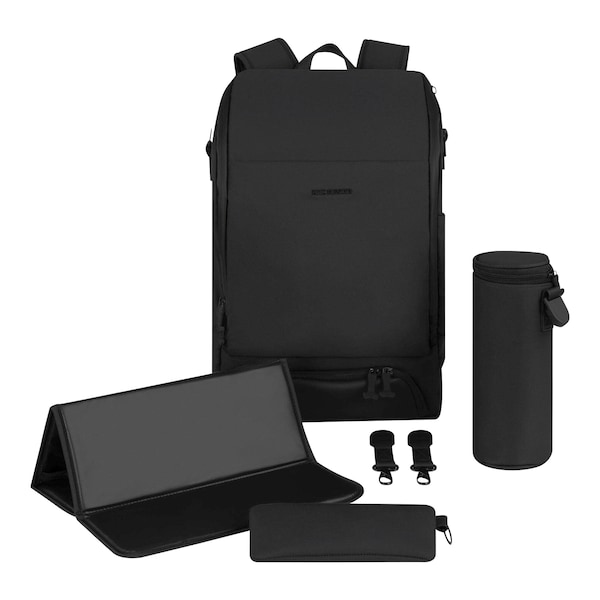 babywalz ABC DesignWickelrucksack Active coal Vatertagsangebot