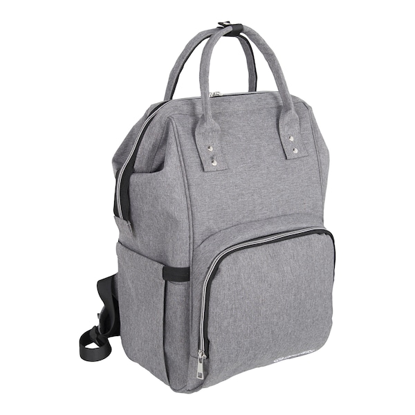 babywalz 2heartsWickelrucksack grau melange