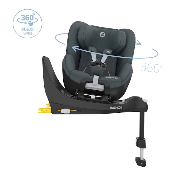 babywalz Maxi-CosiKindersitz Pearl 360 i-Size authentic graphite im Angebot