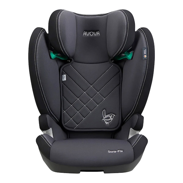 babywalz Kindersitz Sora-Fix grey / black