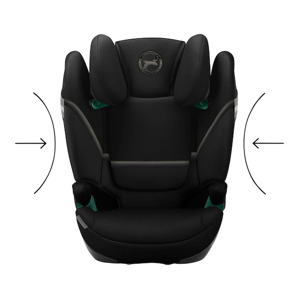 babywalz Cybex - GOLDKindersitz Solution S2 i-Fix moon black Fabrik Onlineshop