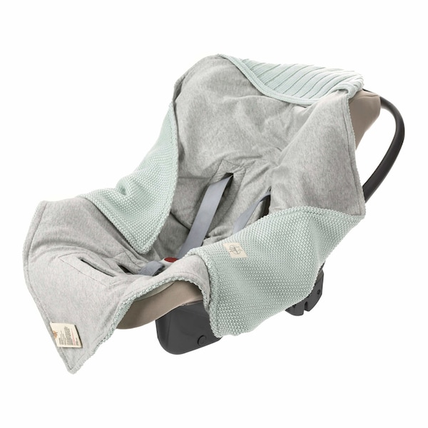babywalz LässigEinschlagdecke light mint Kauf eins, bekomm eins gratis