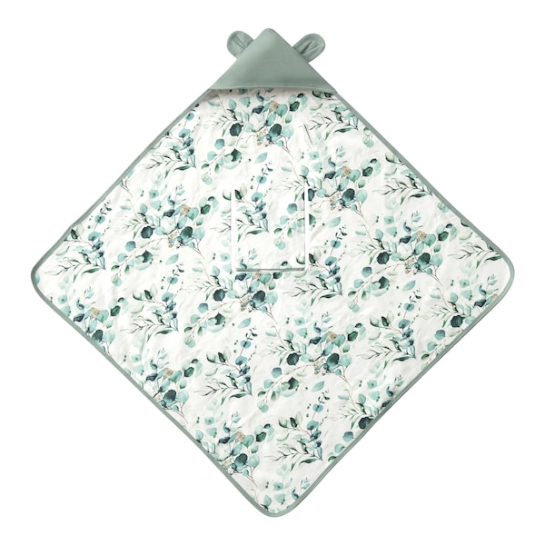 babywalz HauckEinschlagdecke Snuggle N Dream leaves mint Tägliche Deals