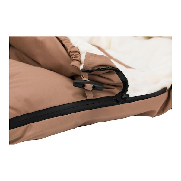 babywalz babycabWinterfußsck Nyby für Tragewannen und Babyschalen toffee Wochenangebot