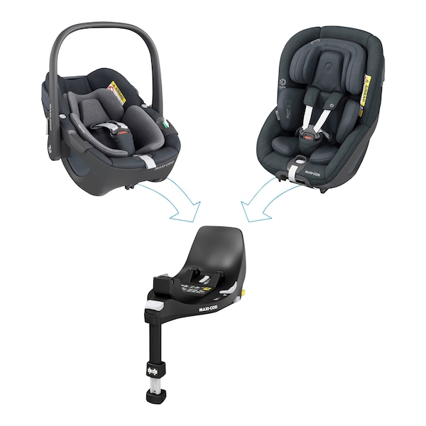 babywalz Maxi-CosiIsofix-Basis i-Size Familyfix 360 Vierteljährliche Förderung