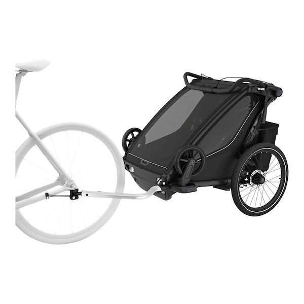 babywalz ThuleFahrradanhänger Chariot Sport 2 Double (2024) black Online Shopping