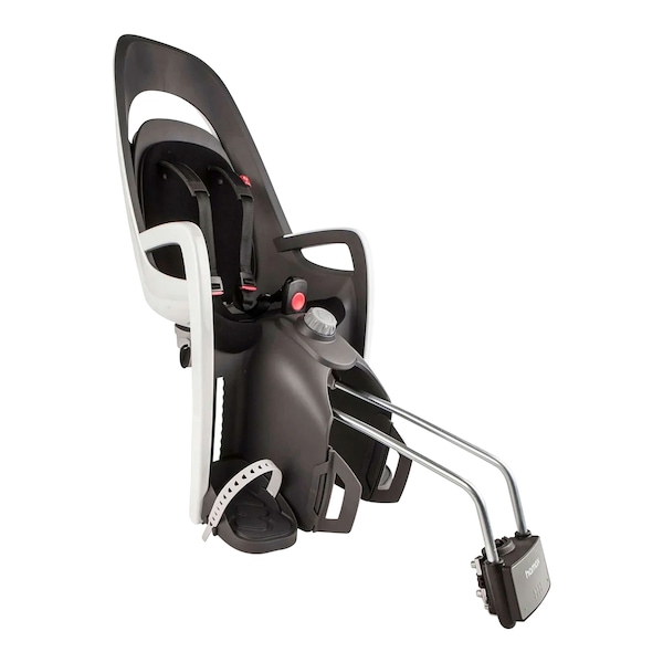 babywalz hamaxKinderfahrradsitz Caress mit abschließbarer Halterung white / black Osterangebot