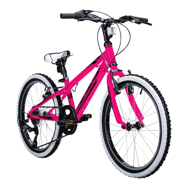 babywalz BergsteigerKinderfahrrad Kansas 20 Zoll pink