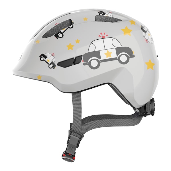 babywalz ABUSFahrradhelm Smiley 3.0 grey police