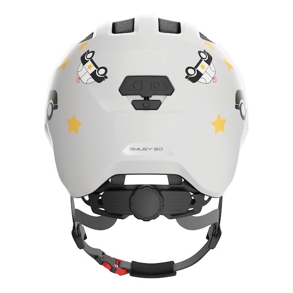 babywalz ABUSFahrradhelm Smiley 3.0 grey police Blitzangebot