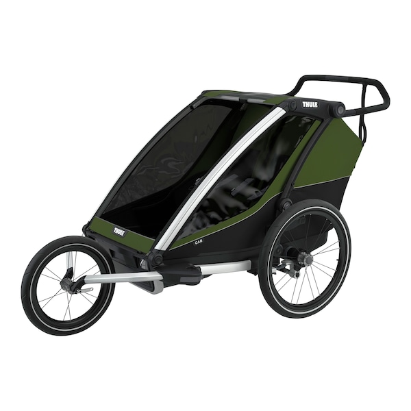 babywalz ThuleChariot Cab2 Fahrradanhänger cypress green Super Sparpreis
