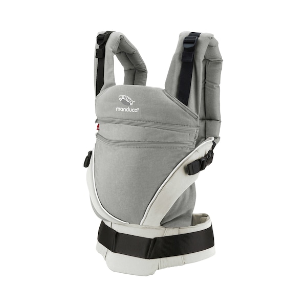 babywalz manduca® - XTBabytrage 3 Tragepositionen grey-white