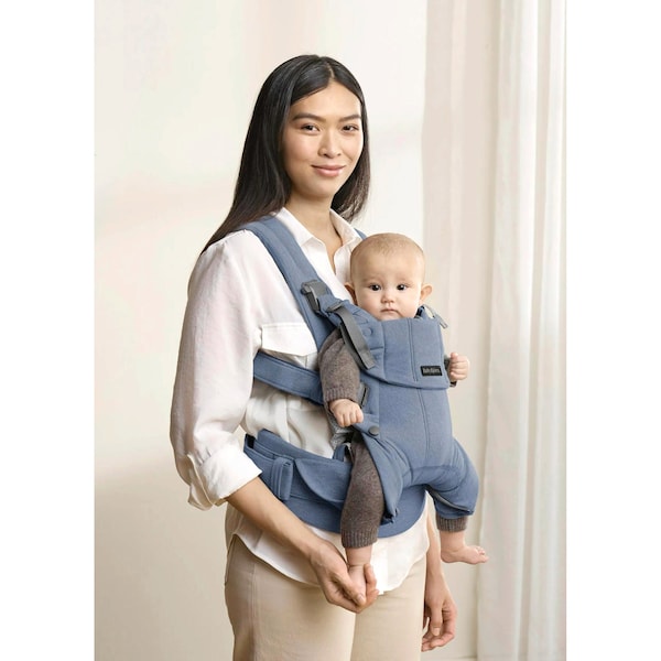 babywalz BabyBjörnBabytrage Harmony blau Clearance-Verkauf